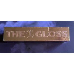 Jeffree Star Cosmetics Lip Gloss in TABLE TOP -  Nude Glitter - New In Box!